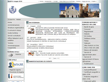 Tablet Screenshot of comune.santostefanoalmare.im.it